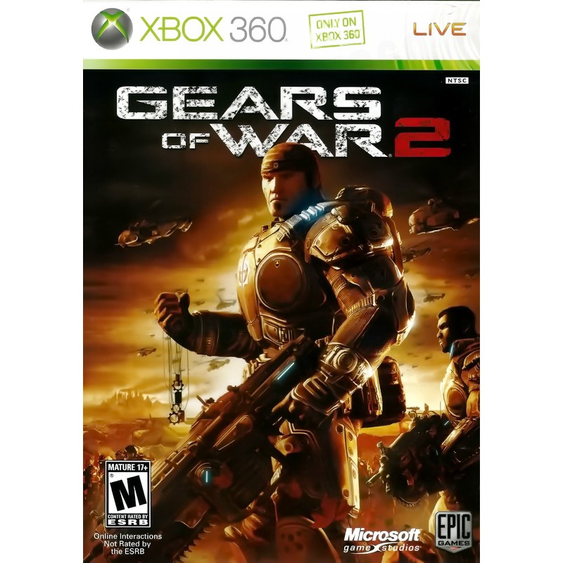 【二手遊戲】XBOX360 戰爭機器2 GEARS OF WAR 2 II 中文版【台中恐龍電玩】