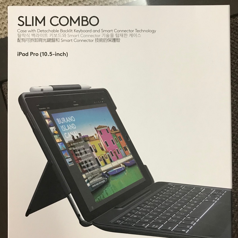 Logitech Slim Combo iPad Pro 10.5 鍵盤