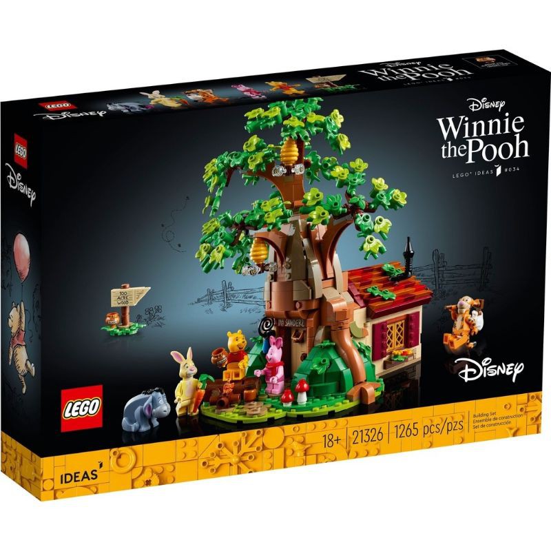 現貨 盒組 LEGO 21326 Winnie the Pooh 小熊維尼 面交價3990