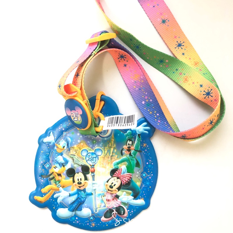 【免運絕版品】Tokyo Disney Land日本東京迪士尼 全新 25週年票夾