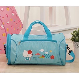 【三麗鷗Hello Kitty】Hello Kitty悠遊時尚旅行袋 手提包 運動肩背包側背包 休閒旅行袋 凱蒂貓旅行包