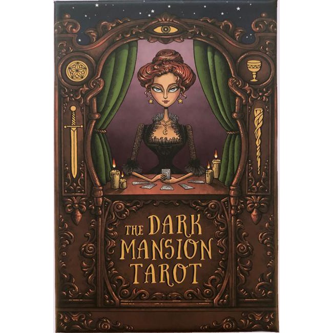 857【佛化人生】現貨 正版 The Dark Mansion Tarot 暗黑官邸塔羅牌 高質感私人設計