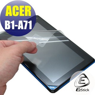【EZstick】ACER Iconia B1 B1-A71 靜電式平板LCD液晶螢幕貼 (可選鏡面或霧面)
