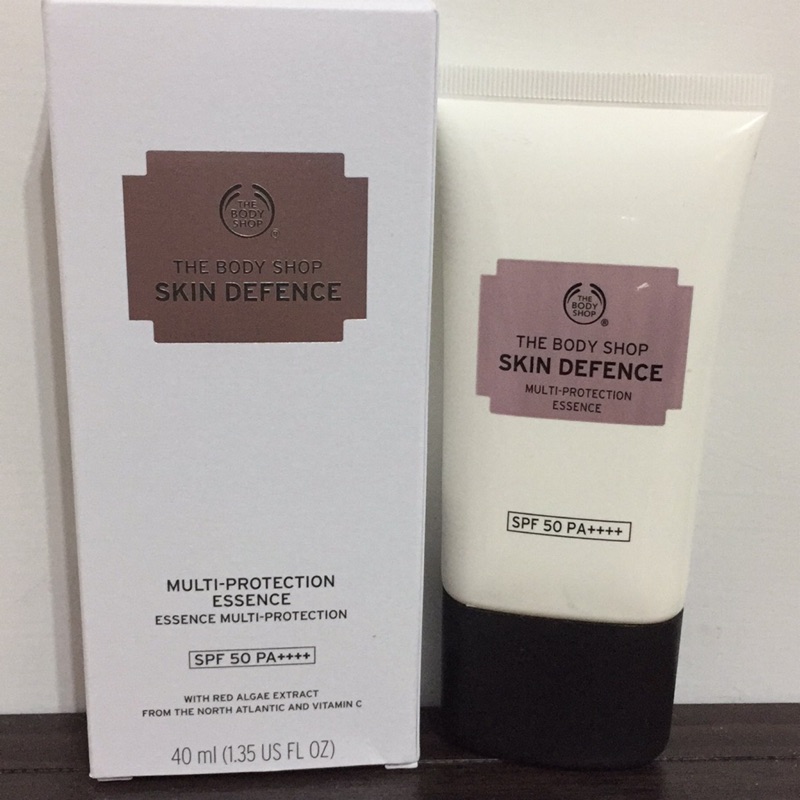 The body shop 全效防禦清透防曬隔離乳SPF50 ++++40ml