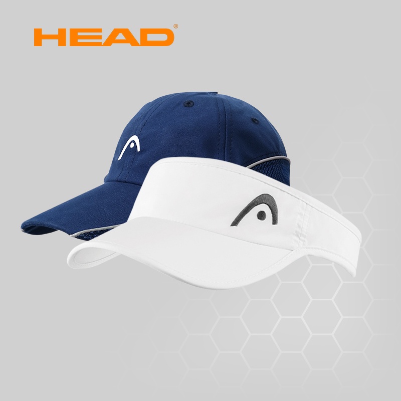 正品 HEAD 海德 運動帽 男女通用 網球 羽毛球 戶外運動 遮陽帽 專業 網球帽