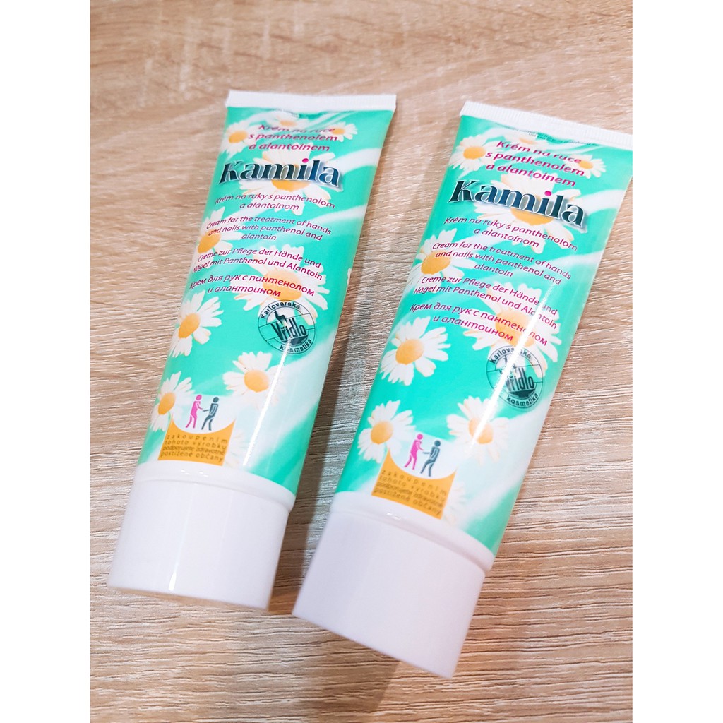 即期品特價 捷克必買 Kamila 洋甘菊護手霜 小花護手霜 80g