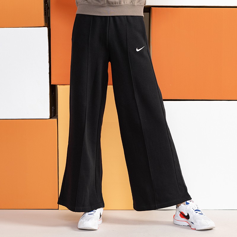 柯拔 Nike Sportswear Trend CU6157-010 寬褲 電繡勾 女