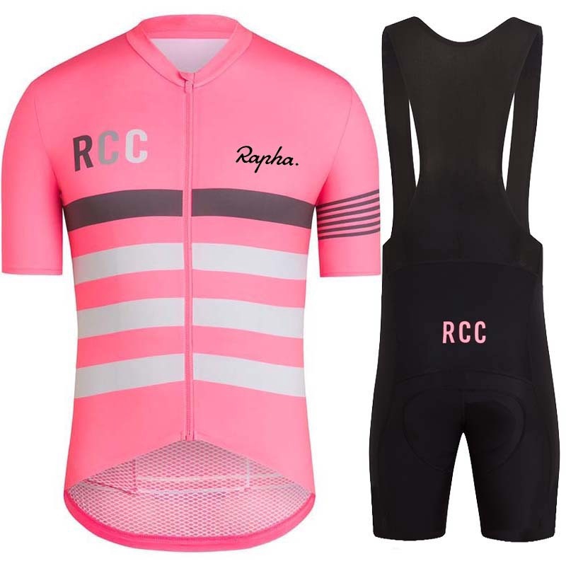 2020最新款 自行車服套裝 粉色 黑色 RAPHA 自行車衣 褲 夏季騎行服 短袖套裝 男女款 情侶款