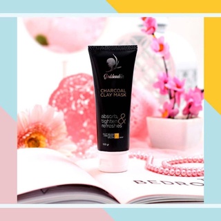 Goddesskin - Clay Mask Charcoal / Clay Mask Green Tea
