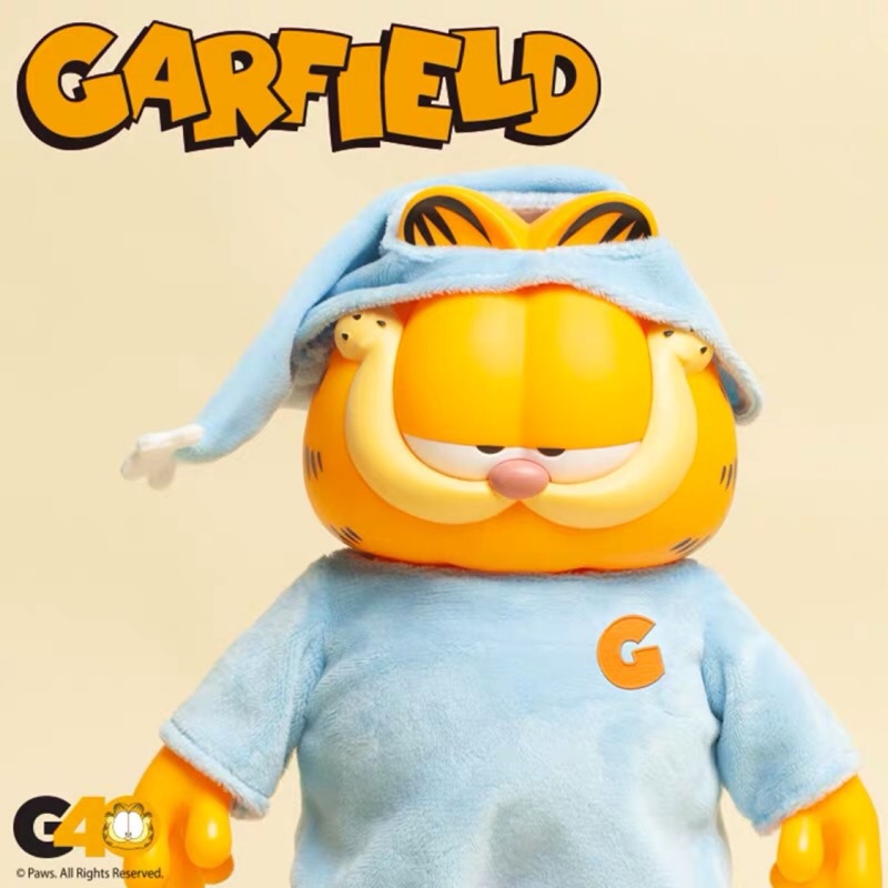 🤖TOYMAN🤖 潮流玩具 加菲貓  玩偶 garfield系列 睡衣 公仔