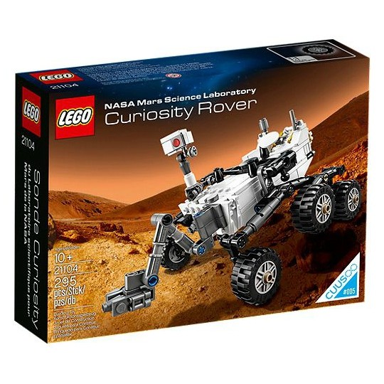 【亞當與麥斯】LEGO 21104 NASA Mars Science Laboratory*