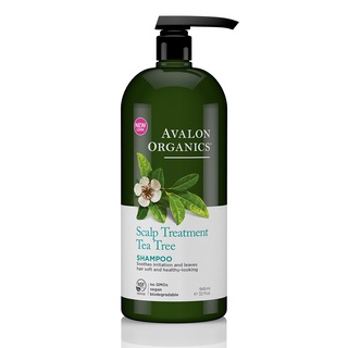 【Avalon Organics】美國有機第一品牌 茶樹頭皮調理精油洗髮精 946ml/32oz