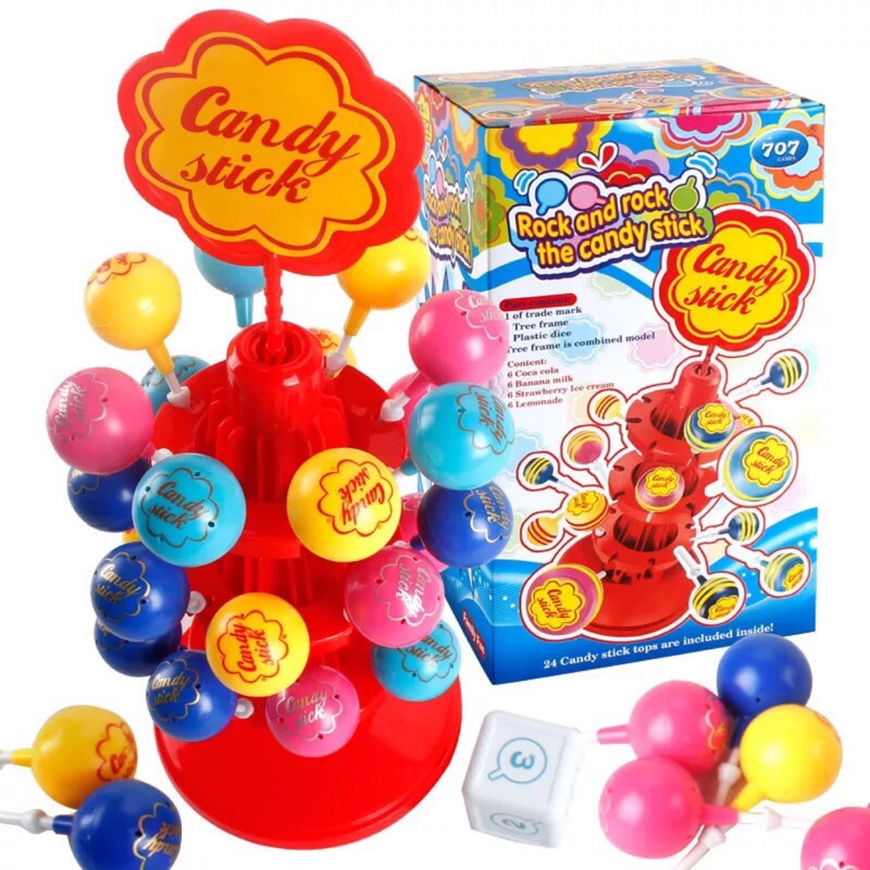 棒棒糖平衡遊戲棒棒糖遊戲桌遊玩具親子遊戲 蝦皮購物