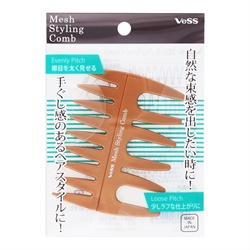 *👑現貨* 日本製 VeSS 髮叉造型梳 自然髮型梳  VeSS 髮叉造型梳