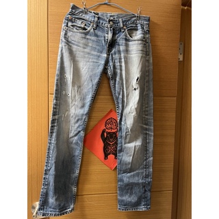 LEVI’S 519 W29 L32 淺藍牛仔褲