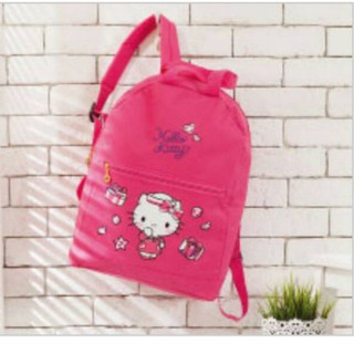 『Hello Kitty』經典桃紅後背包 優惠出清中