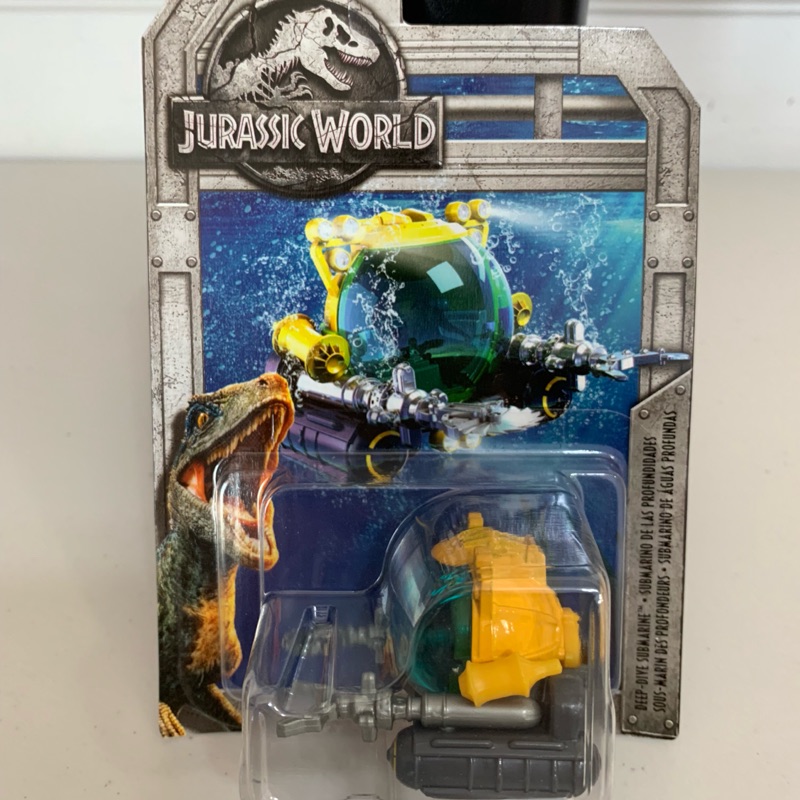 火柴盒 Matchbox Jurassic world 淺水艇 侏羅紀