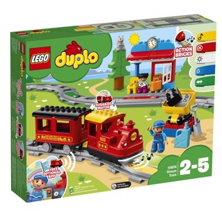 【宅媽科學玩具】LEGO 10874 蒸汽列車 DUPLO系列