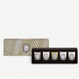 DIPTYQUE 2018聖誕限量迷你香氛蠟燭禮盒組🕯️ 交換禮物 35g*5