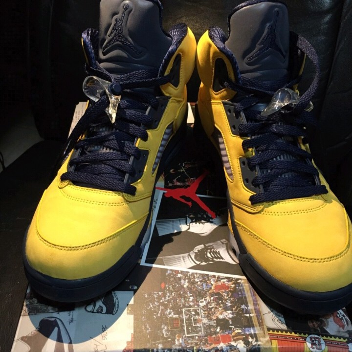 jordan 5 sp michigan
