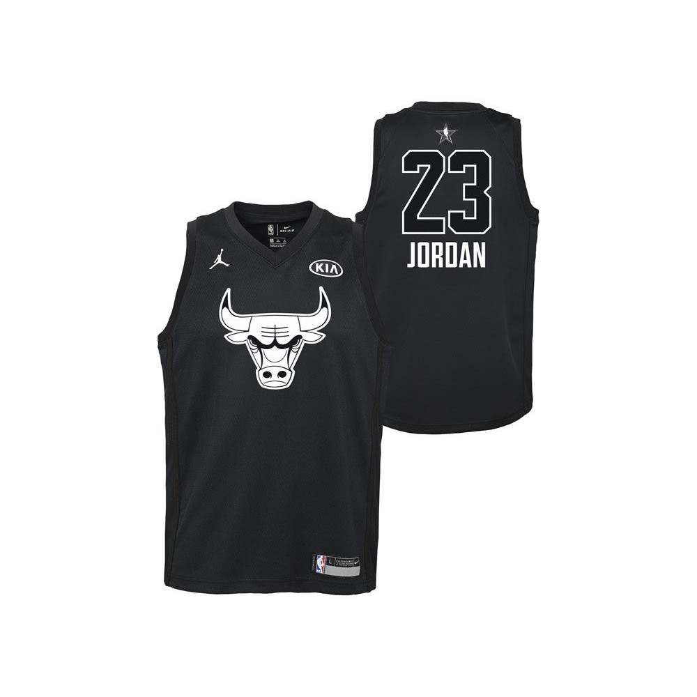 NBA球衣 青年版 喬丹 Micheal Jordan 明星賽黑 Jordan Swingman 球迷版 全新含吊牌