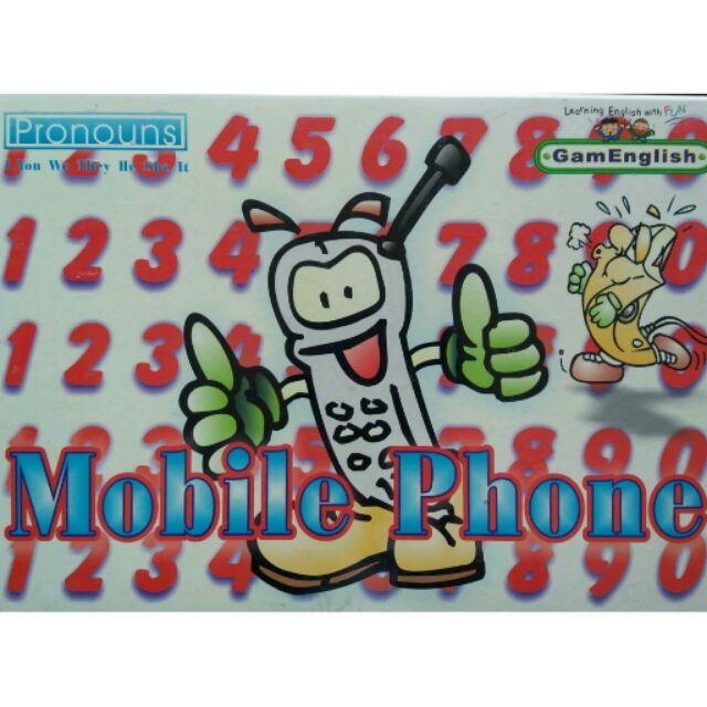 玩出英語桌遊 第一階級 代名詞 流動電話 蝦皮購物
