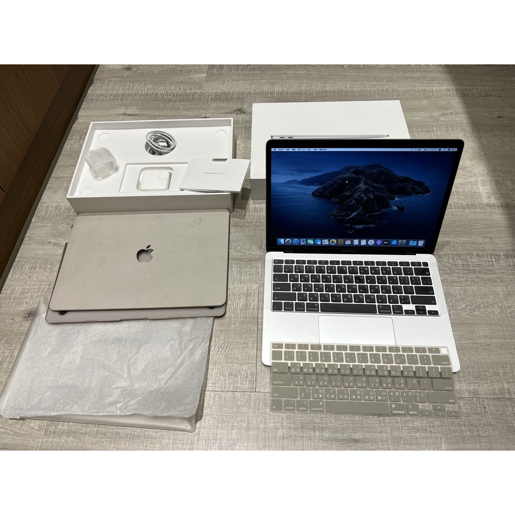 Apple MacBook Air 2020 I3 1.1G 8G 256G 銀色 A2179 二手筆電