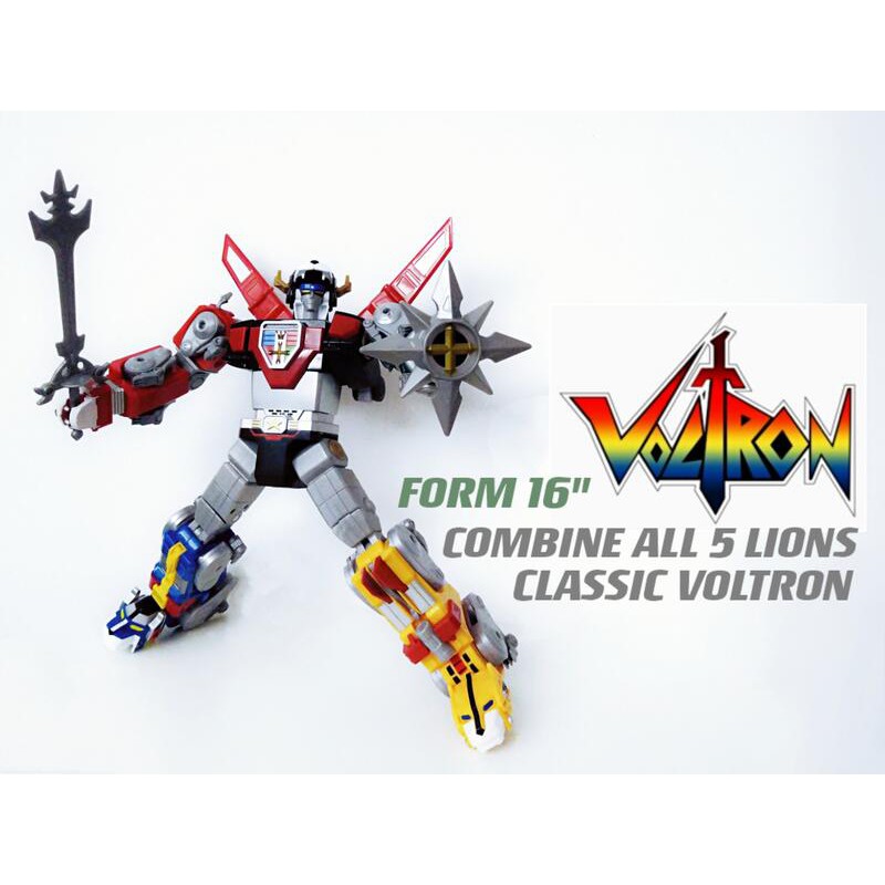 全新 超巨大 46公分 VOLTRON 百獸王 五獅 未來獸 合體 聖戰士 Playmates 非 GX-71 5PRO