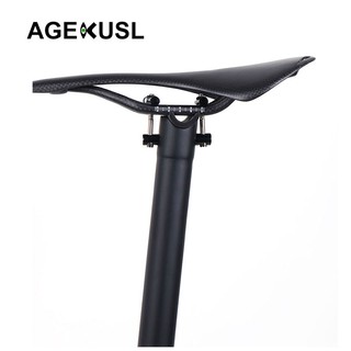 AGEKUSL折疊自行車座桿座管碳纖維適用於Brompton 3 Sixty 風行折疊自行車31.8mm 33.9mm