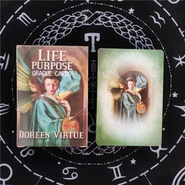 人生的意義神諭卡life Purpose Oracle Cards 全英文桌遊卡牌遊戲卡療愈卡天使牌卡英語占卜卡 蝦皮購物