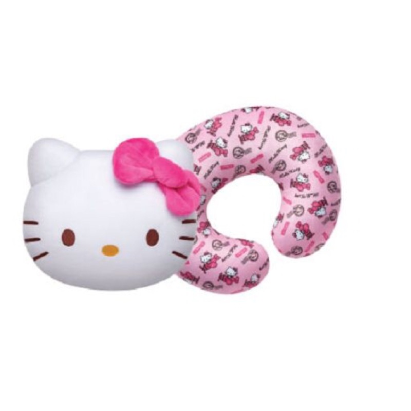 ［全新］Hello Kitty 甜心不累枕 屈臣氏 頸枕抱枕 貓臉