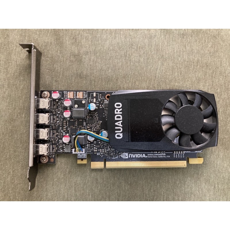 nVidia 繪圖卡 Quadro P600（ASUS）