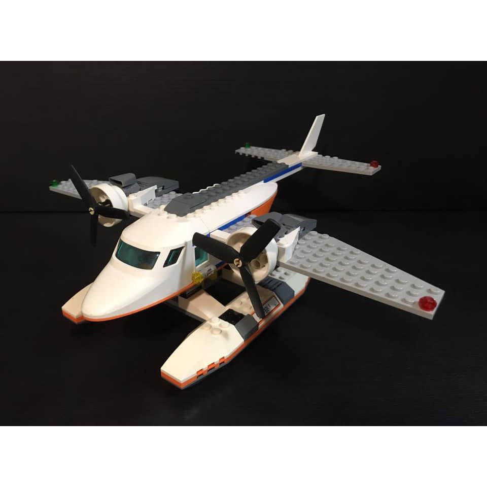 二手 展示品 好時光 Lego 樂高 CITY 城市 60015 海上飛機 水上飛機 飛機 拆售載具 無說明書