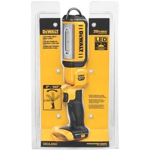 景鴻五金 公司貨DEWALT 得偉 18V/20V DCL050 LED手提燈 工作燈 可調角度 單主機 含稅價