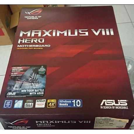 ROG 華碩 MAXIMUS VIII HERO Z170 ATX規格 1511針