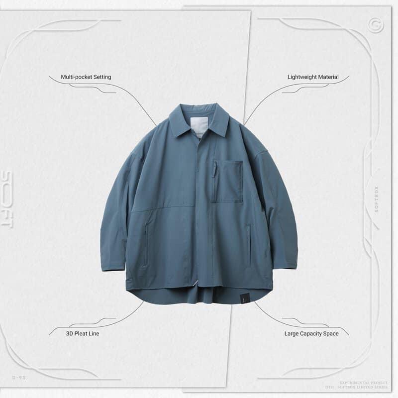 Goopi D-9S “Divisor” Functional Pocket Shirt - Loch Ness