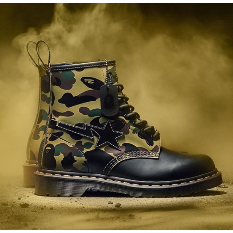 預購 2020最新 Bape STA x Dr. Martens 八孔 馬丁靴 1460 馬丁鞋聯名