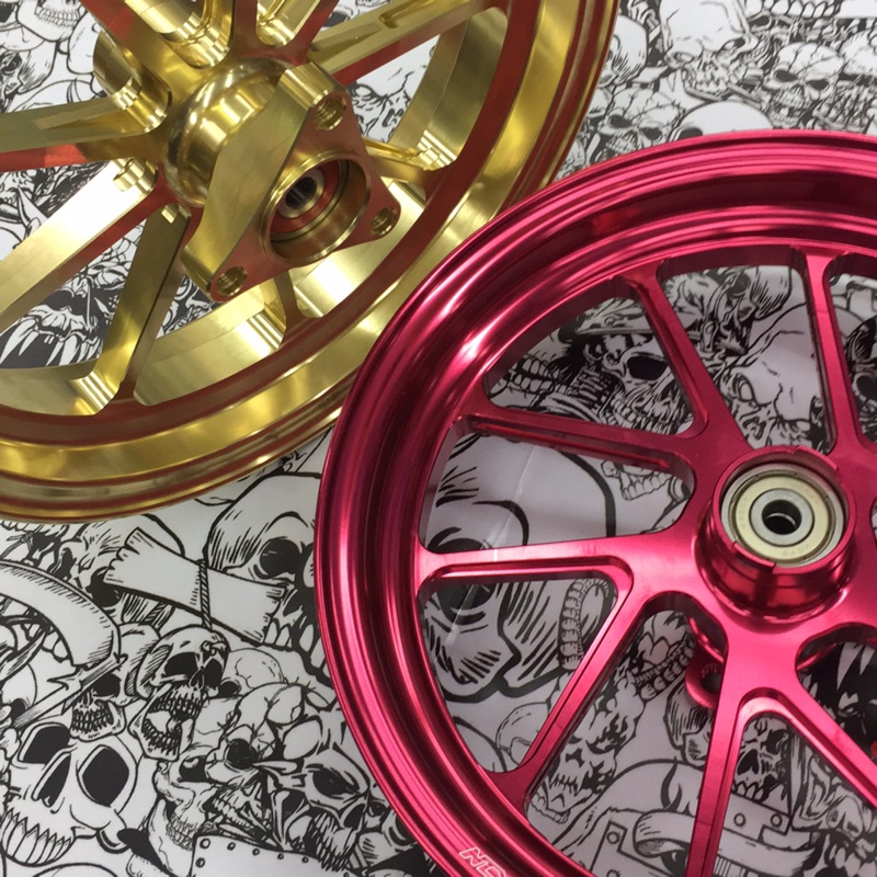 Ncy Rpm 鍛造輪圈10吋框輕量化輪框rs Cuxi Rsz 蝦皮購物
