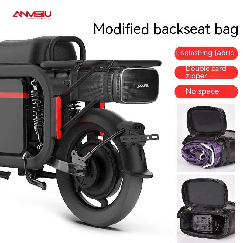 電動自行車 5L 掛袋戶外騎行袋代表駕駛袋後座包防水後座懸掛電池組