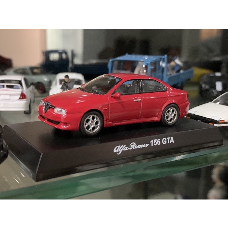 1/64 kyosho alfa romeo 156 gta 紅色