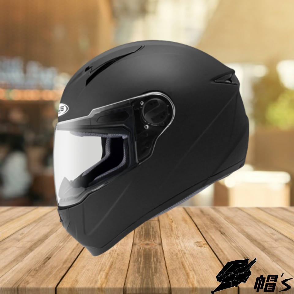 【帽 's🐭】免運費‼️🚚 眼鏡溝 ZS811 ZEUS 消光黑 素色黑 全罩式 全罩安全帽