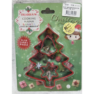 【夯胖²】聖誕樹餅乾模組(聖誕樹、鈴鐺、雪花)