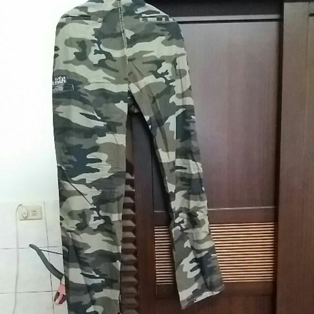 Big Train 赤青軍事迷彩褲3l 工作褲百搭 蝦皮購物