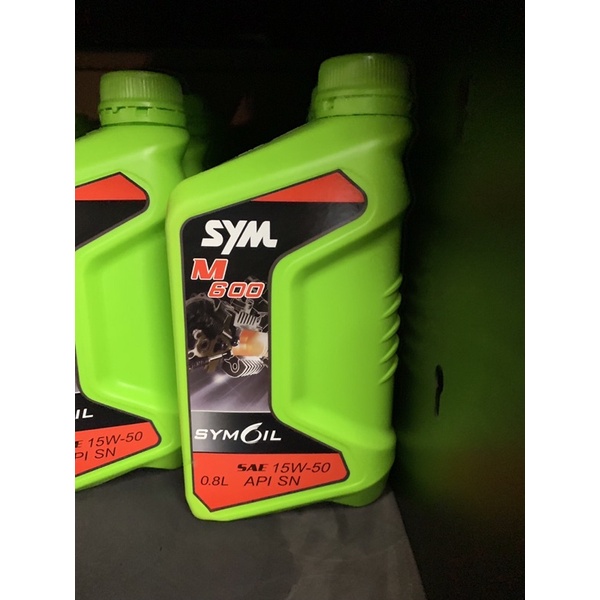 SYM M600 SN 15w50 0.8L 機油