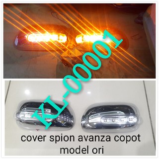 豐田 後視鏡罩-後視鏡罩-裝飾後視鏡罩-後視鏡罩 TOYOTA AVANZA NEW VVTI MODEL ORI