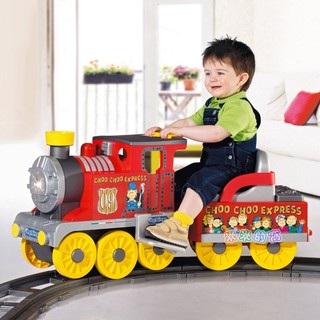 米米的窩 專業玩具租賃 義大利 peg perego 歡樂電動小火車 騎乘小火車 義大利製造 [玩具出租]