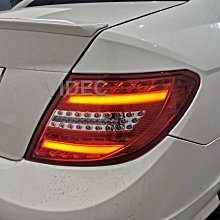 巨城汽車精品 HID BENZ 賓士 W204 2011年式 新款 LED 光柱 尾燈 C300 C350 美規 C63