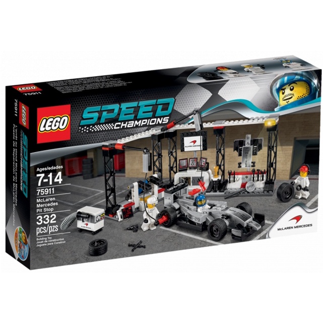 Lego 75911 樂高全新未拆 Speed系 McLaren Mercedes Pit Stop