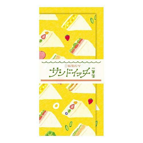 日本 Wa-Life 紙製麵包系列 信封信紙組/ 三明治　eslite誠品