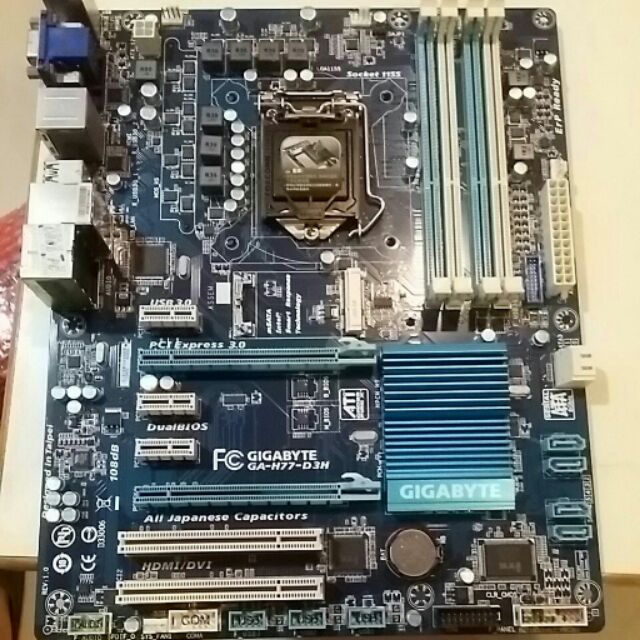 [故障]技嘉 GA-H77-D3H INTEL LGA 1155 SATA3 M.2主機板